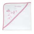 Chicco Asciugamano Quadrato Piquet Lumachina 0m+ Rosa-1