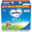 Mellin 4 Latte Di Crescita Liquido 6x1000ml 24Mesi+-2