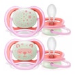 Philips Avent Ultra Air Night Succhietto Femmina 6-18 Mesi 2 Pezzi-1
