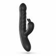 Crushious Lapin Vibratore Rabbit Ricaricabile Con Spinta Nero-1