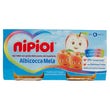 Nipiol Omogeneizzato Albicocca Mela 2x80g-2