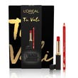 L'Oréal Paris Self Confidence Box Mini Beauty Nero Kit Lips + Rossetto + Matita Labbra-2