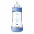 Chicco Biberon Neonato Perfect 5 Biberon Azzurro Flusso Medio 240 ml 2Mesi+-0
