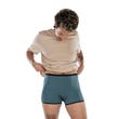 Fluyda Boxer Linea Basic Mutandina Assorbente Bianco/Petrolio Taglia M-1