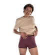 Fluyda Boxer Linea Basic Mutandina Assorbente Nero/Vinaccia Taglia M-1
