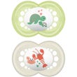 Mam Original Succhietto 6M+ Silicone Doppio Neutro-1