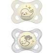 Mam Night Succhietto 2-6 Mesi Silicone Doppio Neutro -1