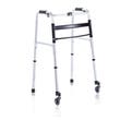 Mopedia Deambulatore Pieghevole Alluminio 2 Ruote Piroettanti Cod.RP734 -1