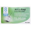 Accu Fine Aghi Sterili Per Penna Insulina G31 8mm 100 Pezzi-1