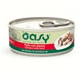 Oasy Wet Cat Pollo Con Manzo Cibo Umido Naturale Gatti Adulti Lattina 70g