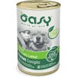 Oasy Wet Dog One Animal Protein Coniglio Cibo Umido Cani Adulti Taglia Media/Grande Lattina 400g