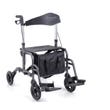 Rollator Pieghevole Gaya 2.0 Alluminio Verniciato 4 Ruote con Seduta e Pedane RP540-0