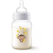 Philips Avent Biberon Anti-Colic Scimmia 1M+ 260ml-1