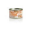 Natural Code 02 Pollo e Gamberetti Gatti Adulti Lattina 85g-1