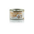 Natural Code 07 Pollo e Manzo Gatti Adulti Lattina 85g-1