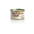 Natural Code 12 Pollo e Manzo Gatti Adulti Lattina 85g-1