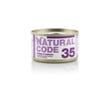 Natural Code 35 Tonno e Papaya Gatti Adulti Lattina 85g-1