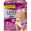 Lines Specialist Lady Pants Discreet Mutandina Incontinenza Taglia L 7 Pezzi-1