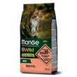 Monge B Wild Grain Free Con Salmone/Piselli Cibo Secco Gatti Adulti Sacco 1,5 Kg-1
