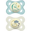 Mam Original Night Succhietto Caucciu Maschio 2 Pezzi 2-6 Mesi-1