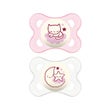 Mam Original Night Succhietto Silicone 2-6 Mesi Femmina 2 Pezzi-1
