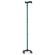 Mopedia Bastone Alluminio Quadripode Verde-1