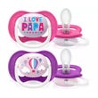 Philips Avent Ciuccio Ultra Air Balloon/Papa Femmina 6-18 Mesi 2 Pezzi-1