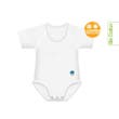 J Bimbi Body 0-36M Bio Cotton 4 Season Bianco-1