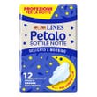 Lines Petalo Sottile Notte 12 Assorbenti Notte Con Ali