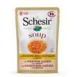 Schesir Soup Gatto Adulto Salmone Rosa Selvaggio E Carote Busta 85g