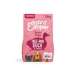 Edgard & Cooper Puppy Anatra E Pollo Allevati A Terra Senza Cereali Crocchette per Cani 2,5 Kg