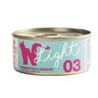 Natural Code Light 03 Tonnetto e Carote Gatti Adulti Lattina 4x70g-1