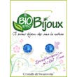 Orecchino Biobijoux Xirius 7,15mm Zaffiro-1