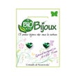 Orecchino Bioetic Bijoux Cuore Piatto 6 X6,6 mm Dark Moss Green 1 Paio-2