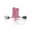 Sfigmomanometro Aneroide Con Fonendoscopio Rosso DM353R-2