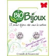 Farma Bijoux Orecchino Xirius 6,2 mm Crystal 1 Paio-1