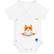 J Bimbi Body My Hero Bio Cotton 4 Season 44-62cm Sweet Pouch Gatto-2